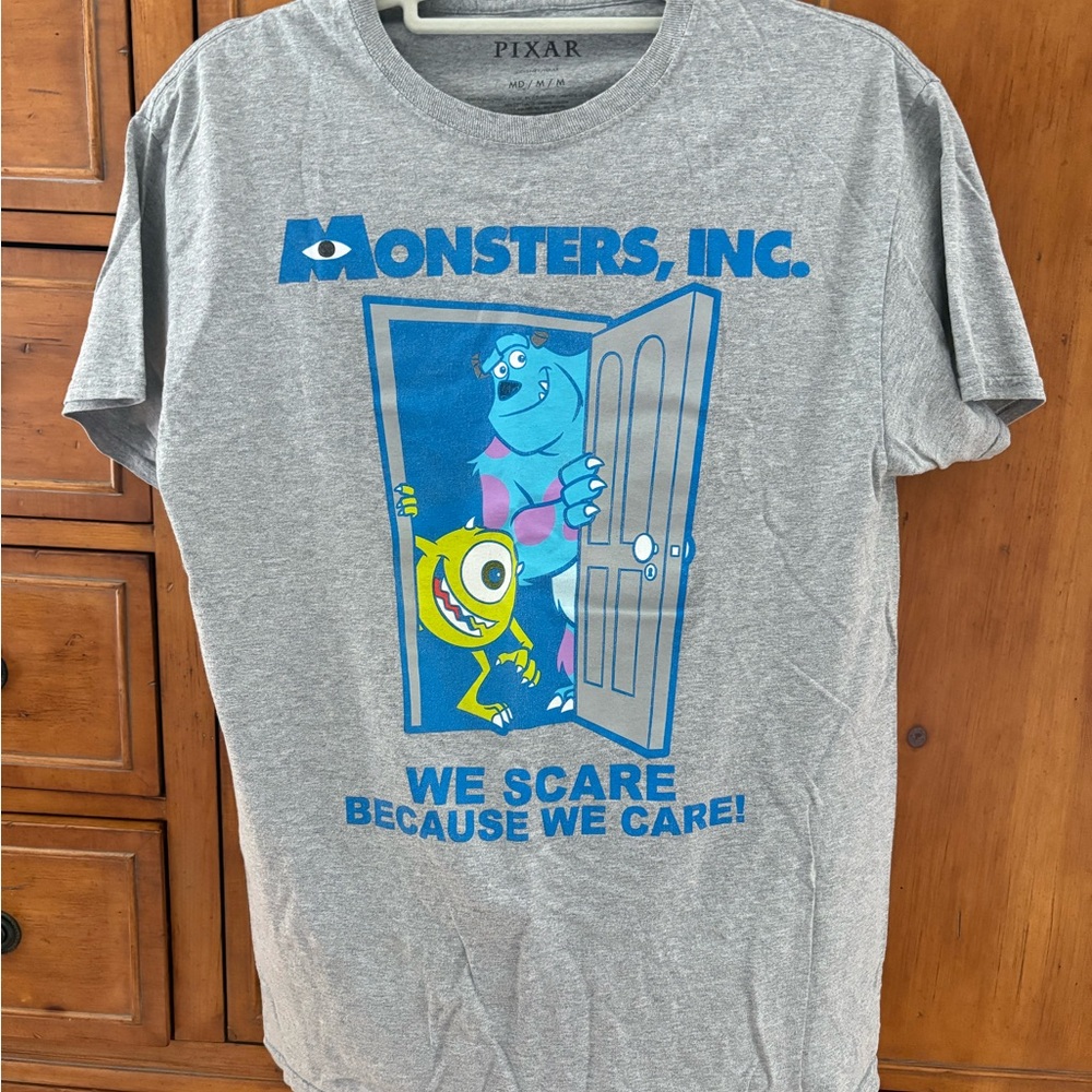 NOT AVAILABLE / Pixar Monsters, Inc short-sleeve t-shirt, medium